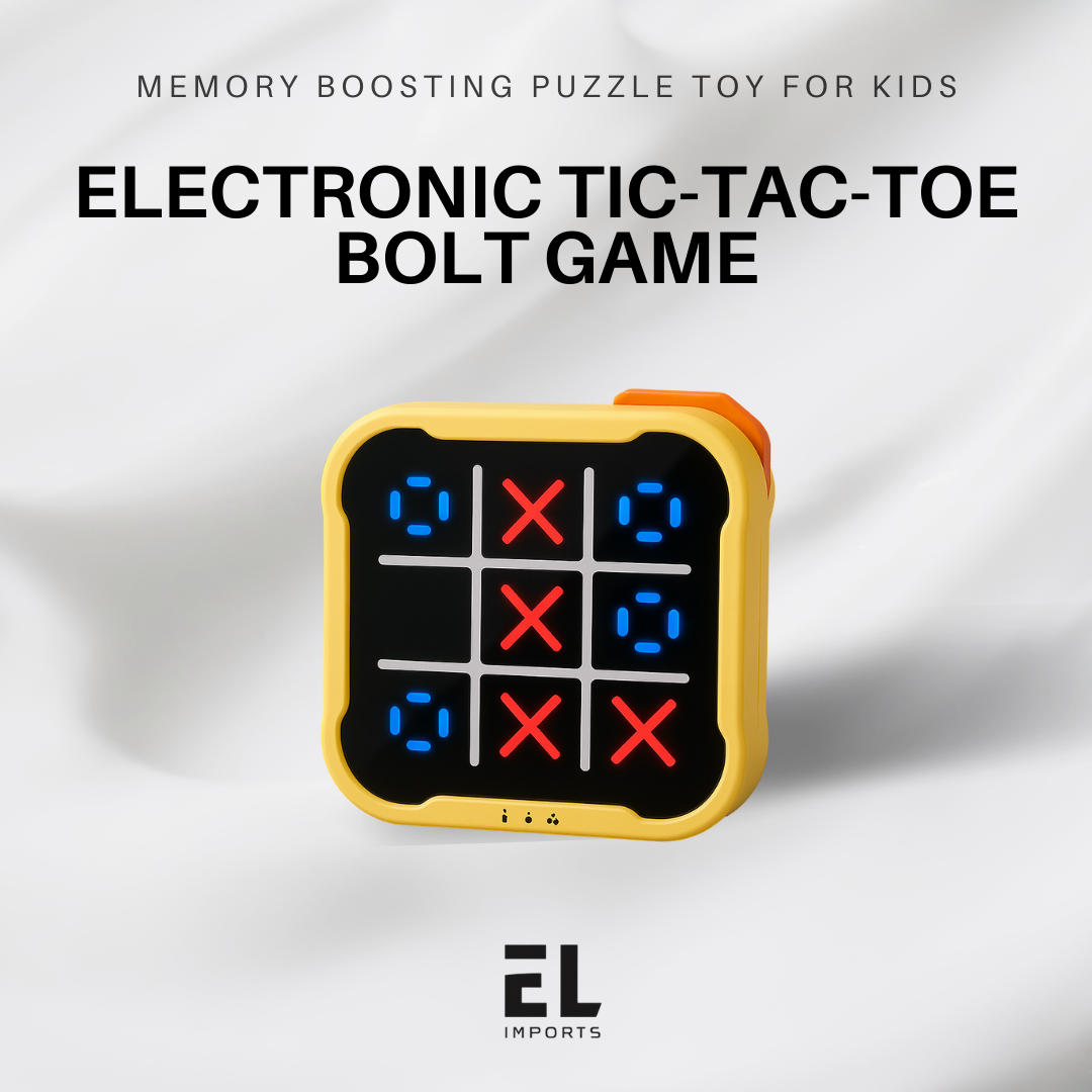 Electronic Tic-Tac-Toe Bolt Game