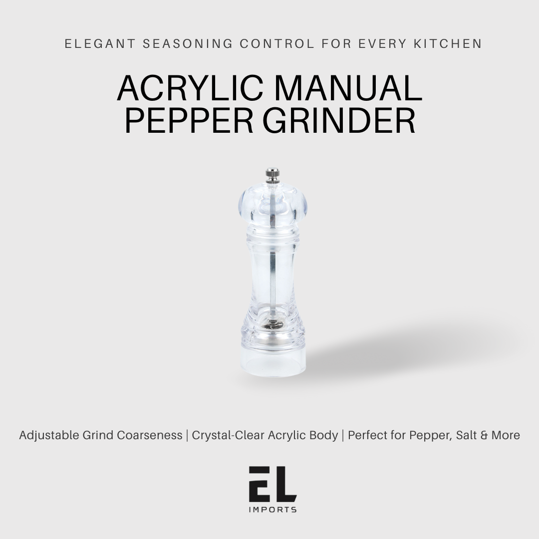 Acrylic Manual Pepper Grinder