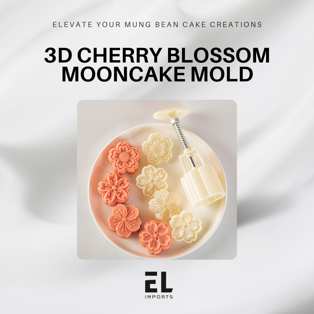 Moule à gâteau de lune 3D en forme de fleur de cerisier
