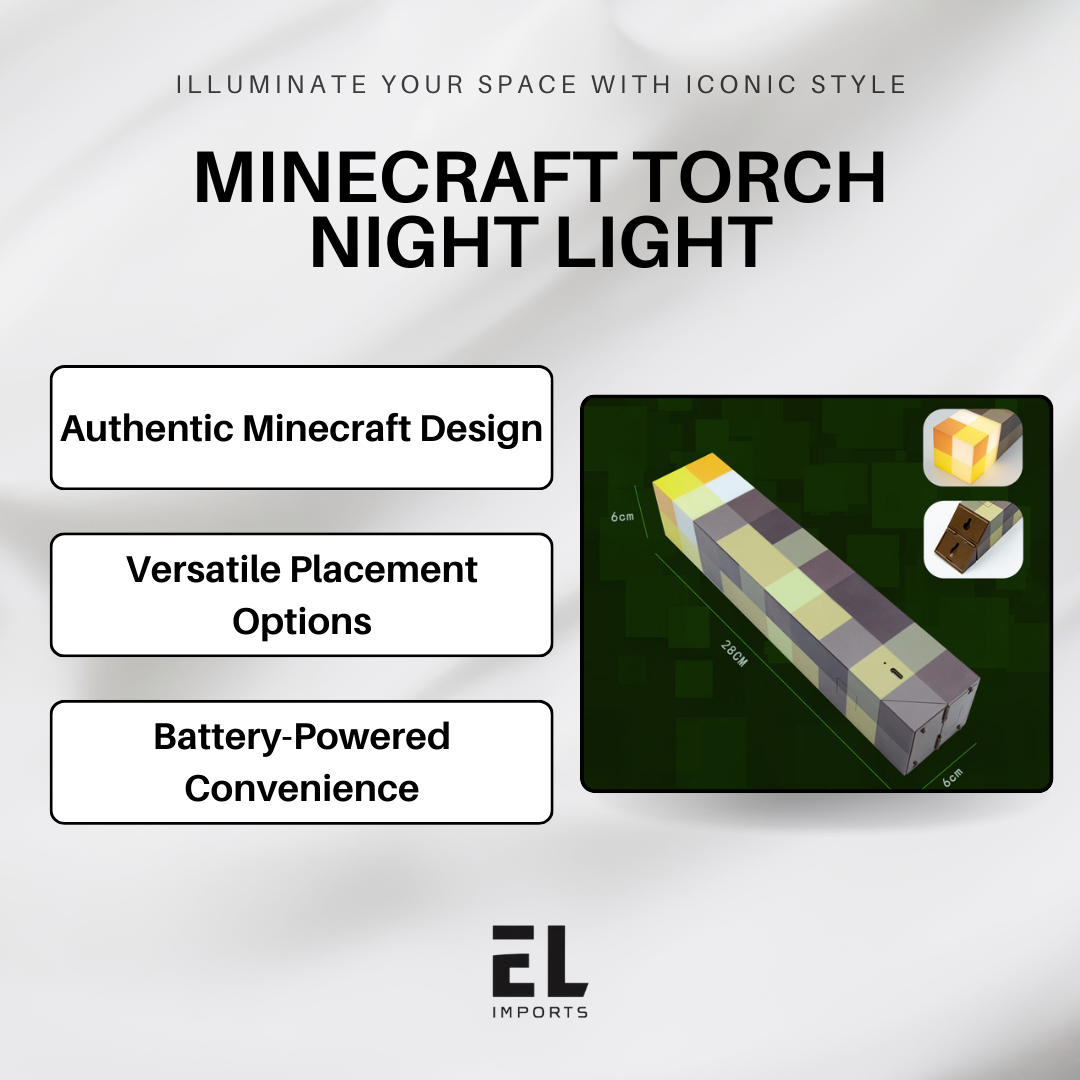 Lampe torche Minecraft