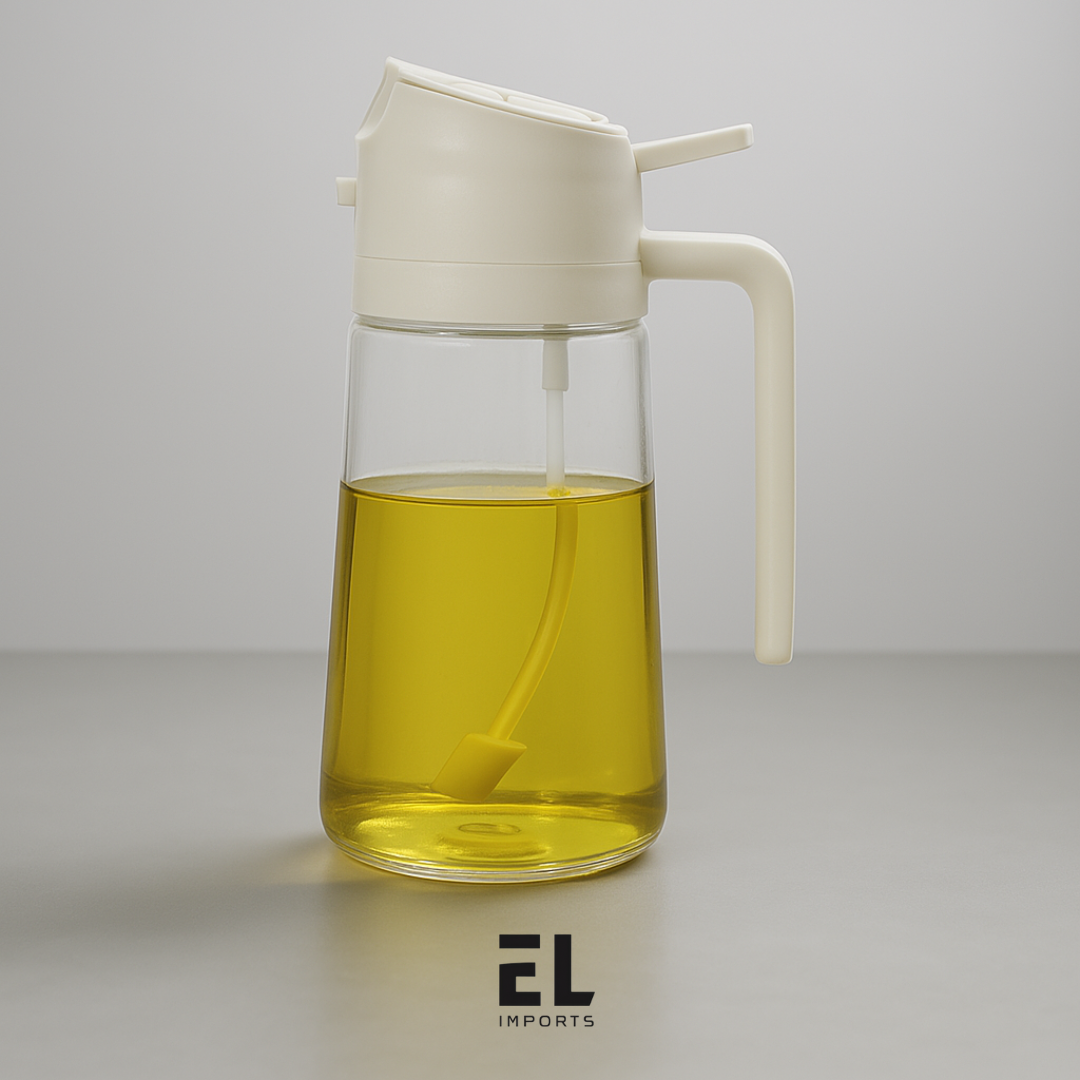 2-in-1 Glass Oil Sprayer & Pourer