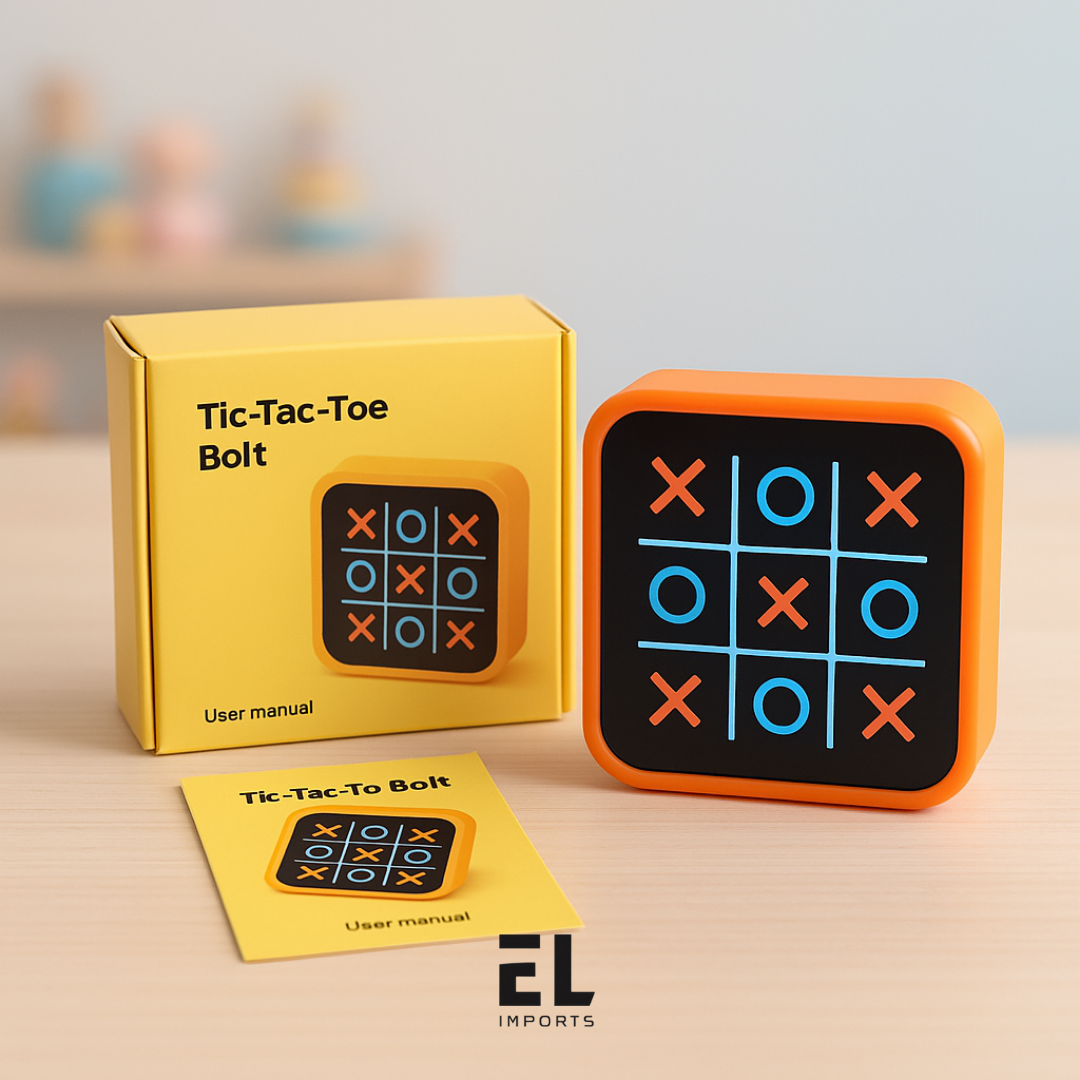 Electronic Tic-Tac-Toe Bolt Game