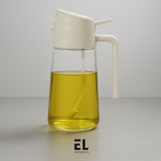 2-in-1 Glass Oil Sprayer & Pourer