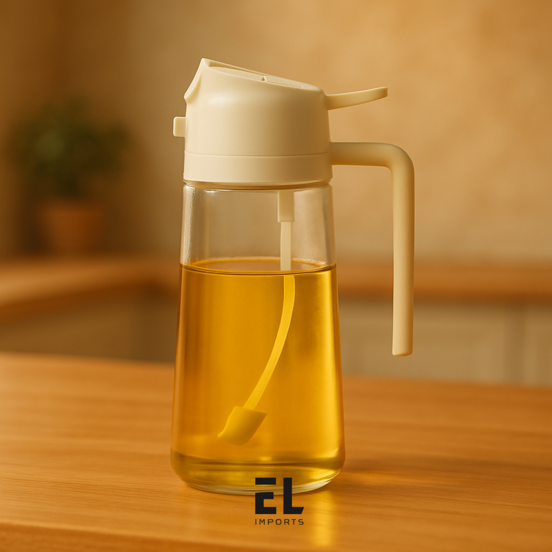 2-in-1 Glass Oil Sprayer & Pourer