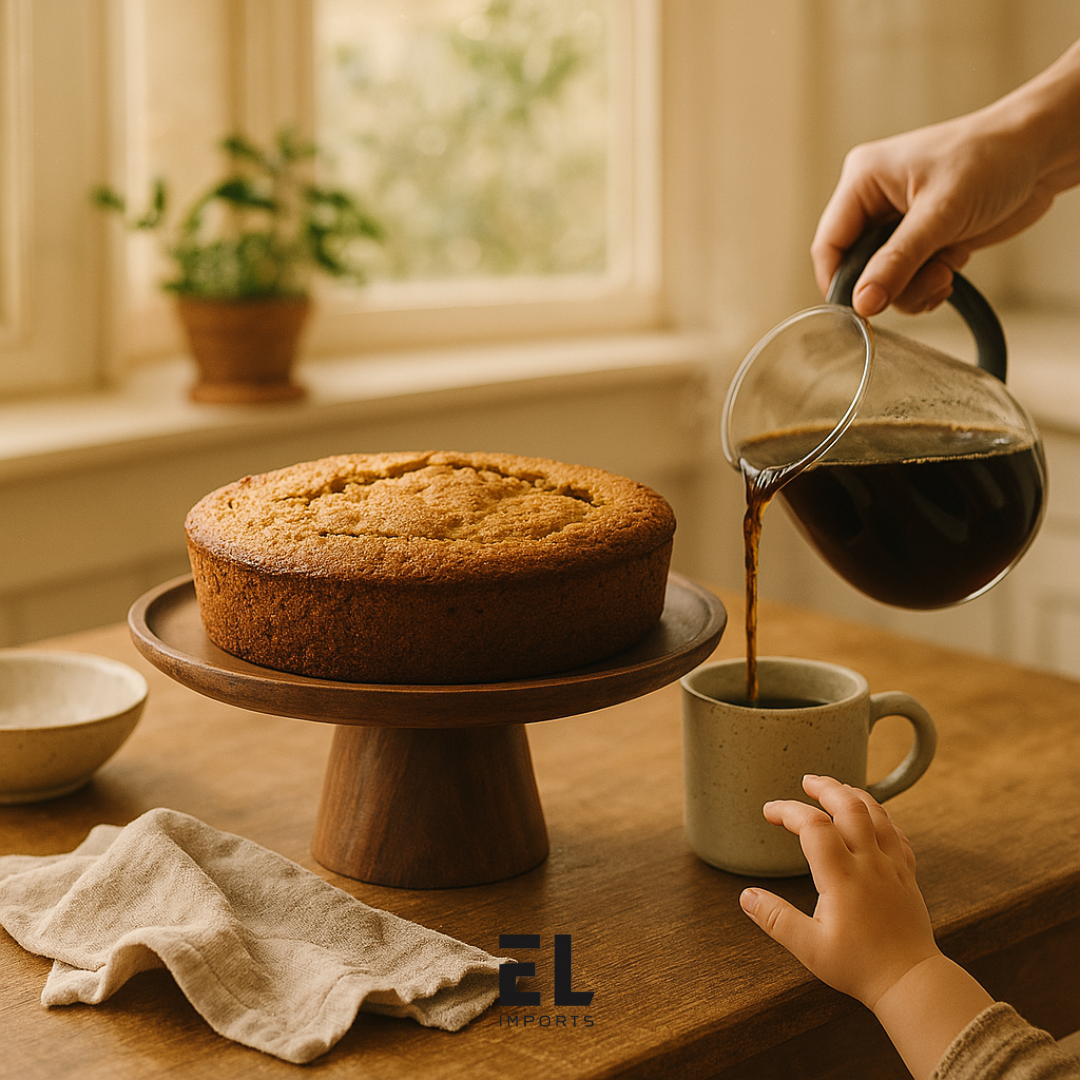 Acacia Wood Cake Stand