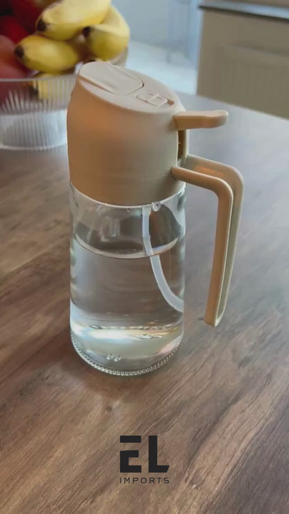 2-in-1 Glass Oil Sprayer & Pourer